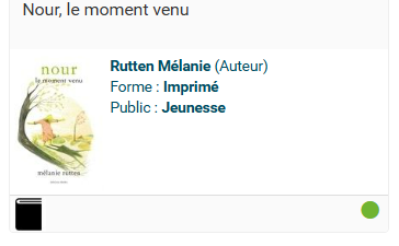 copie d'écran d'un document avec un rond vert