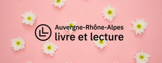 LOGO DE L'arrall sur fond rose avec des fleurs